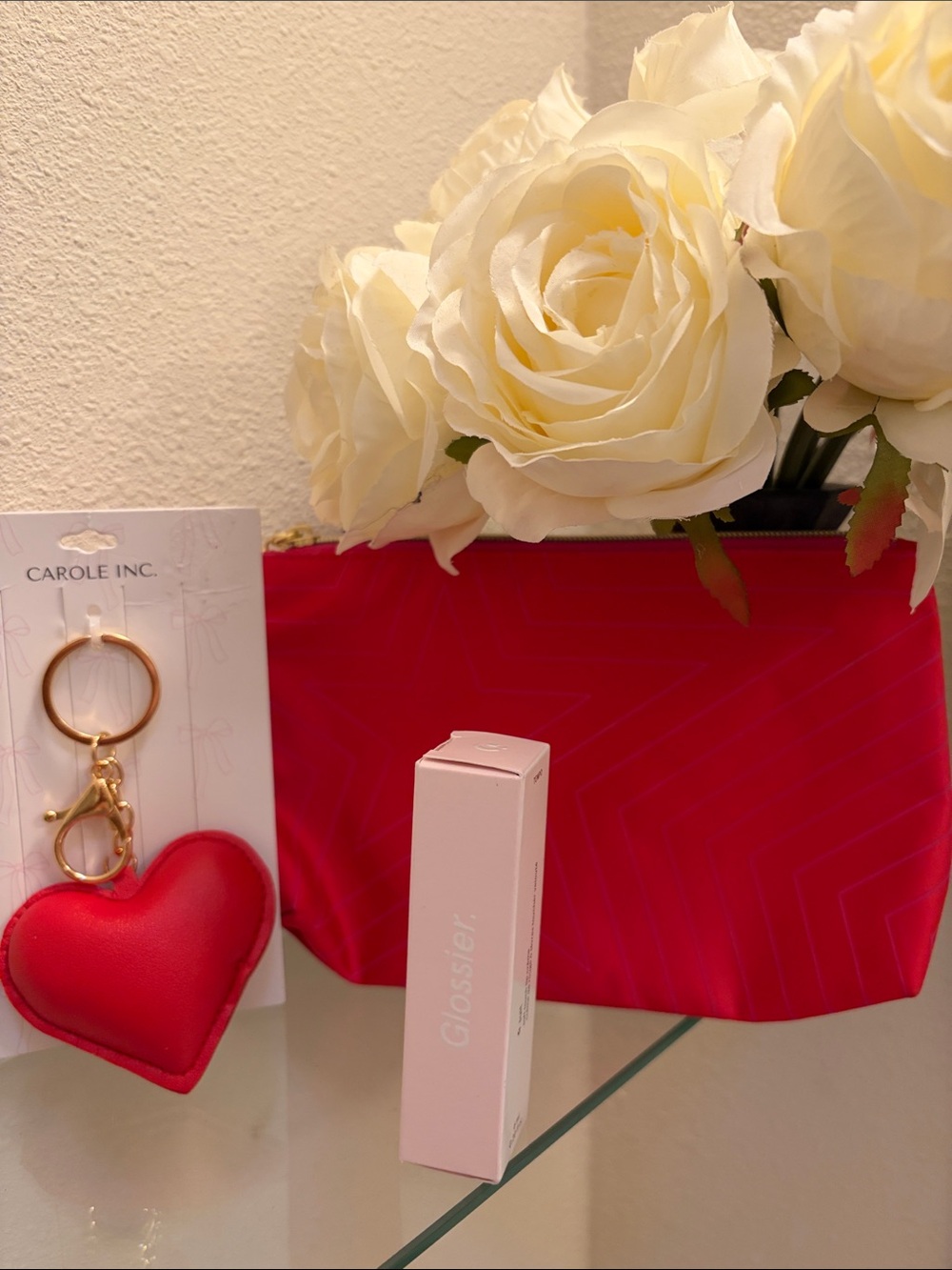 Estée Lauder Cosmetic Bag w/Bag Charm